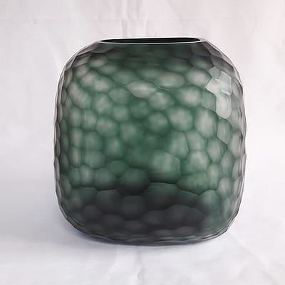 Vase-Guaxs-Somba-M-light-steel-grey-black-steel-grey