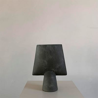 Vase-sphere-square-mini-dark-grey