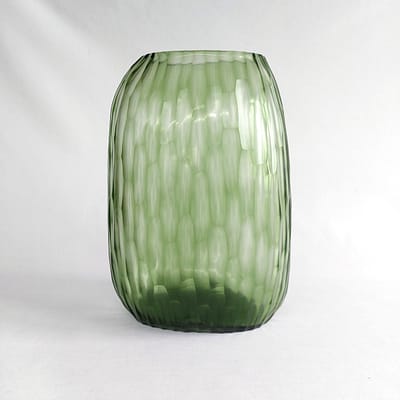 Vase-Guaxs-Clemente-tall-clear-green