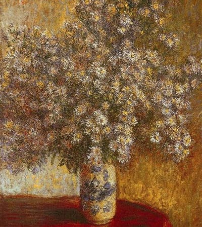 Claude Monet, Vase mit Astern, 1880