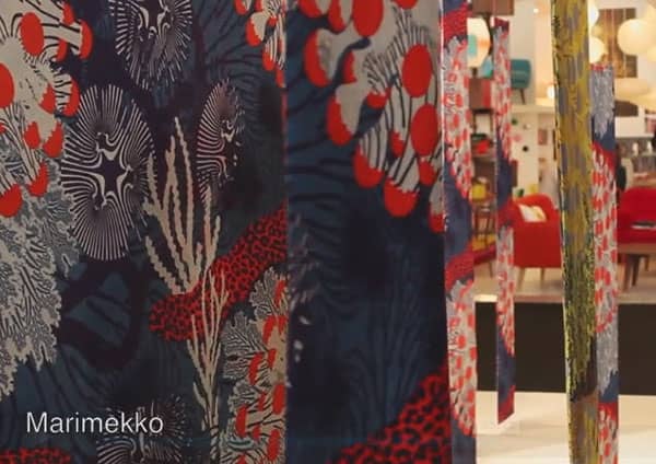 Textilien von Marimekko aus Finnland